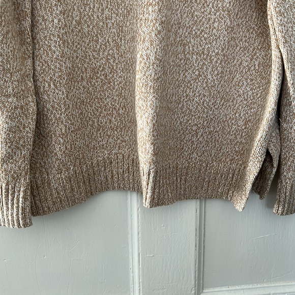 Old Navy long sleeve, mock neck tunic sweater, ladies size XL. Light brown. - Picture 4 of 8